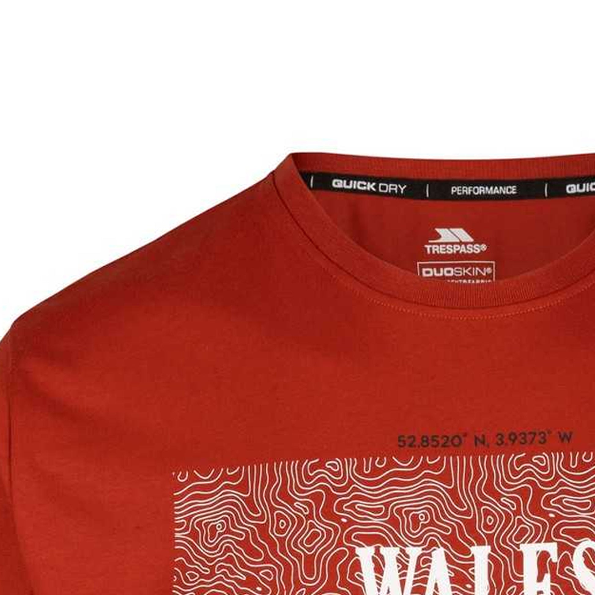 Salsa - Pack Shot - Trespass Mens Ashta Printed T-Shirt