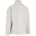 Grey Marl - Back - Trespass Mens Waffleton Half Zip Fleece Jacket