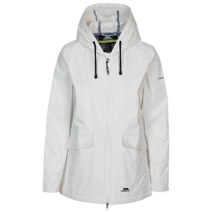 White - Front - Trespass Womens-Ladies Boundary TP75 Jacket
