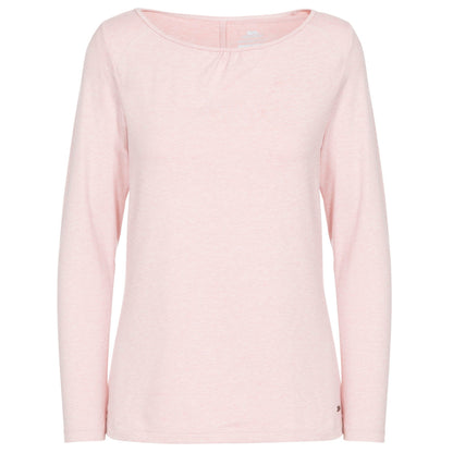Lilac Haze - Front - Trespass Womens-Ladies Viggy Base Layer Top