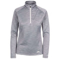 Storm Grey Marl - Front - Trespass Womens-Ladies Fairford Fleece Top