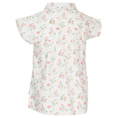 White - Back - Trespass Girls Lillylee Blouse