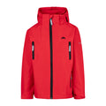 Red - Front - Trespass Boys Spoken TP50 Waterproof Jacket