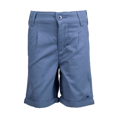 Denim Blue - Front - Trespass Girls Hunniee Shorts