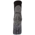 Black Melange - Back - Trespass Unisex Adult Alga Socks