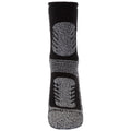 Black Melange - Front - Trespass Unisex Adult Alga Socks