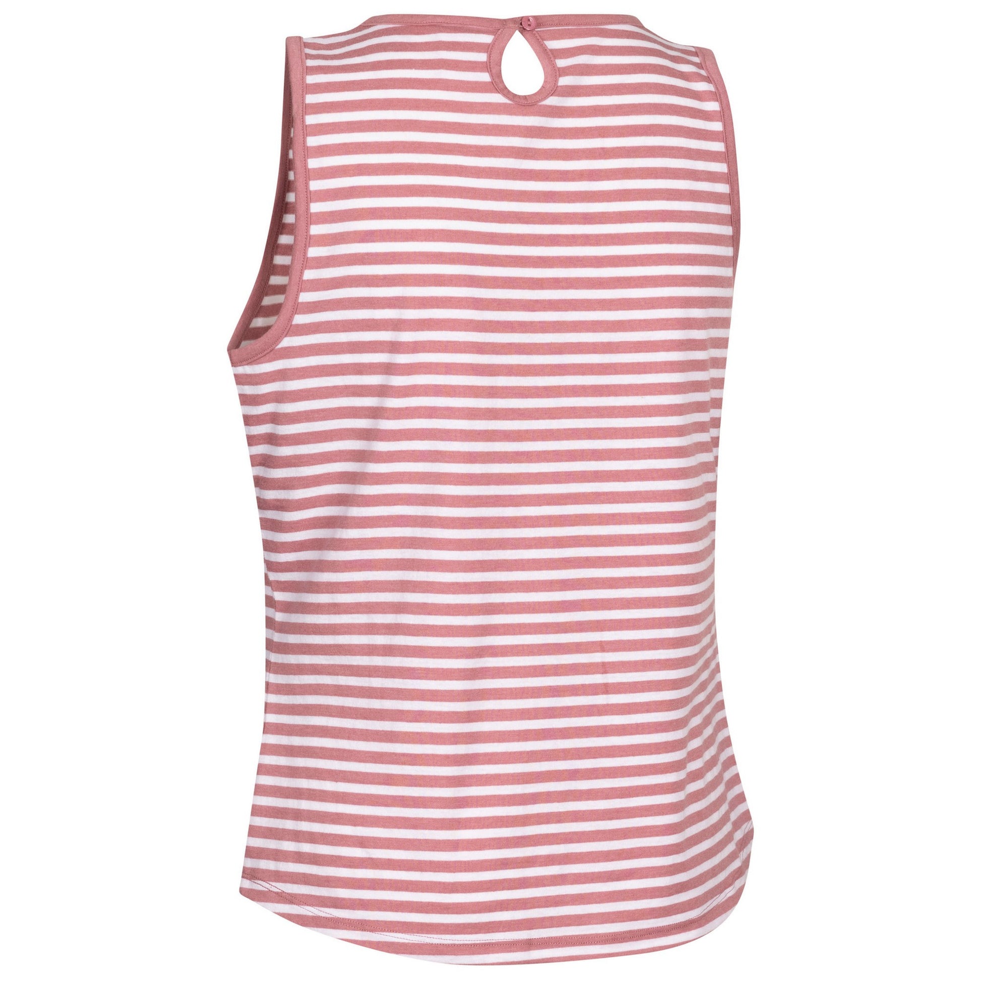 Light Mulberry - Back - Trespass Womens-Ladies Kelly Stripe Vest Top