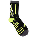 Black - Close up - Trespass Unisex Adult Dash Cycling Compression Socks