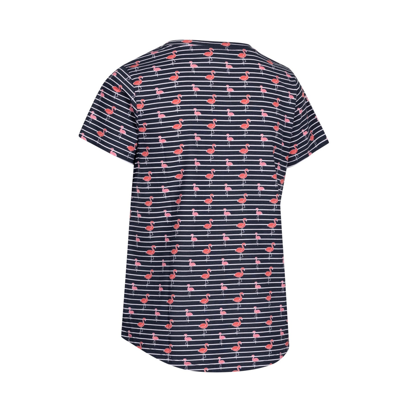 Navy - Back - Trespass Womens-Ladies Cara Flamingo Casual Top