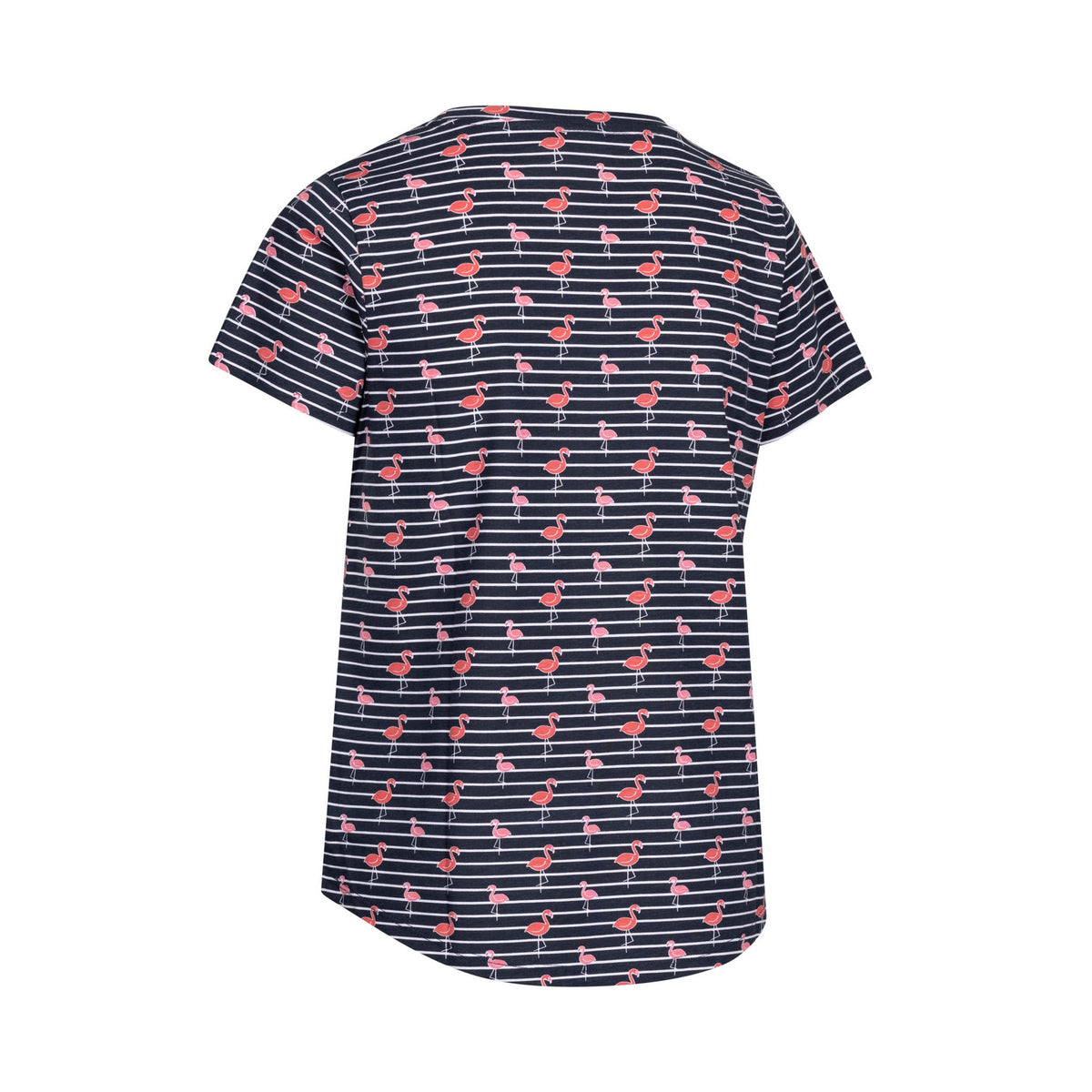 Navy - Back - Trespass Womens-Ladies Cara Flamingo Casual Top