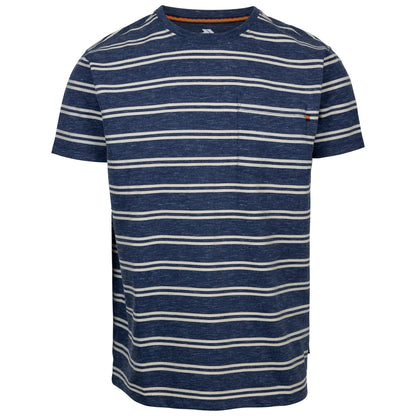 Navy - Front - Trespass Mens Vellore Printed T-Shirt