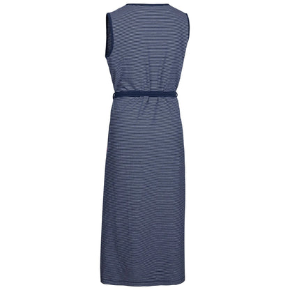 Navy - Back - Trespass Womens-Ladies Loretta Striped Casual Dress