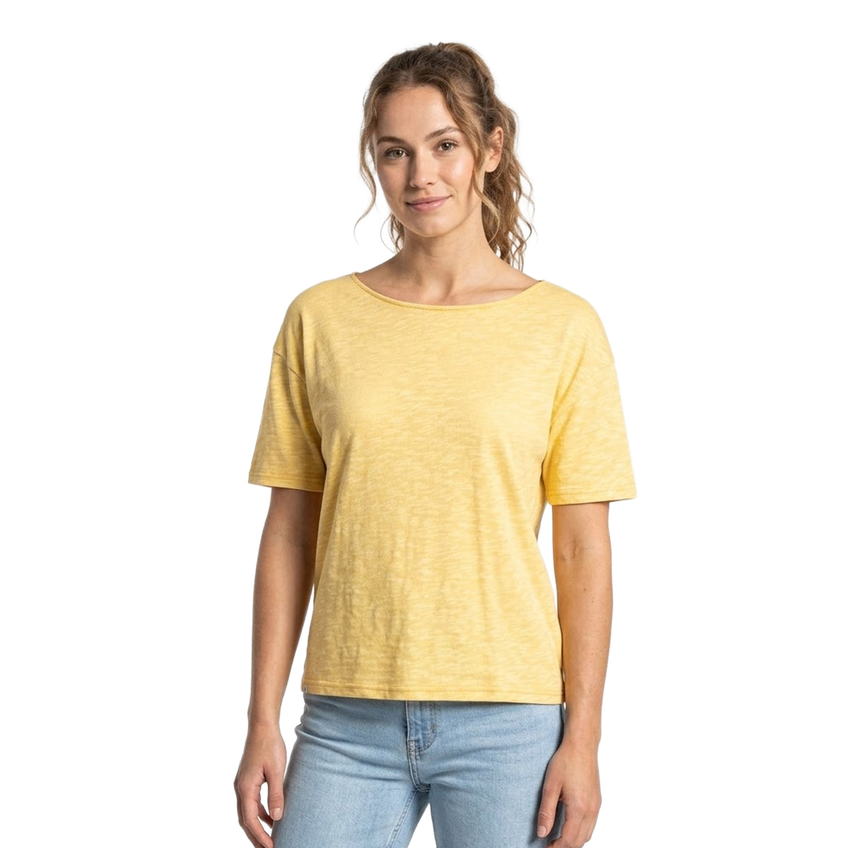 Pale Maize - Side - Trespass Womens-Ladies Maude T-Shirt