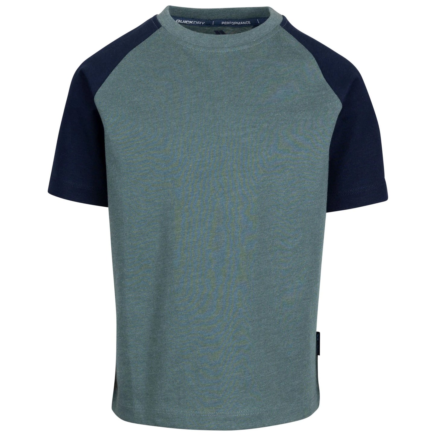 Spruce Green - Front - Trespass Boys Clined T-Shirt