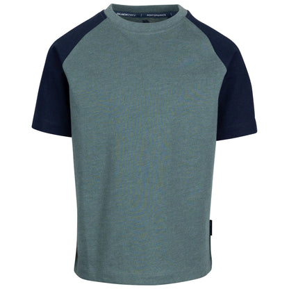 Spruce Green - Front - Trespass Boys Clined T-Shirt
