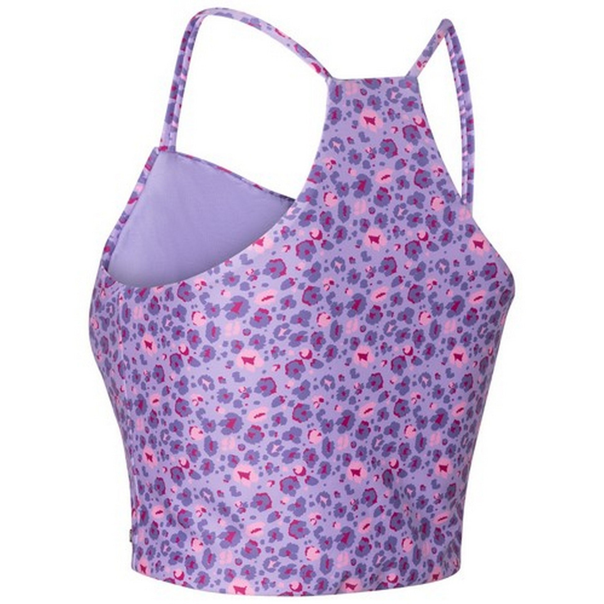 Gelsomino - Back - Trespass Womens-Ladies Harlow Leopard Print Swim Top