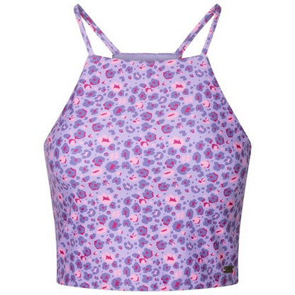 Gelsomino - Front - Trespass Womens-Ladies Harlow Leopard Print Swim Top