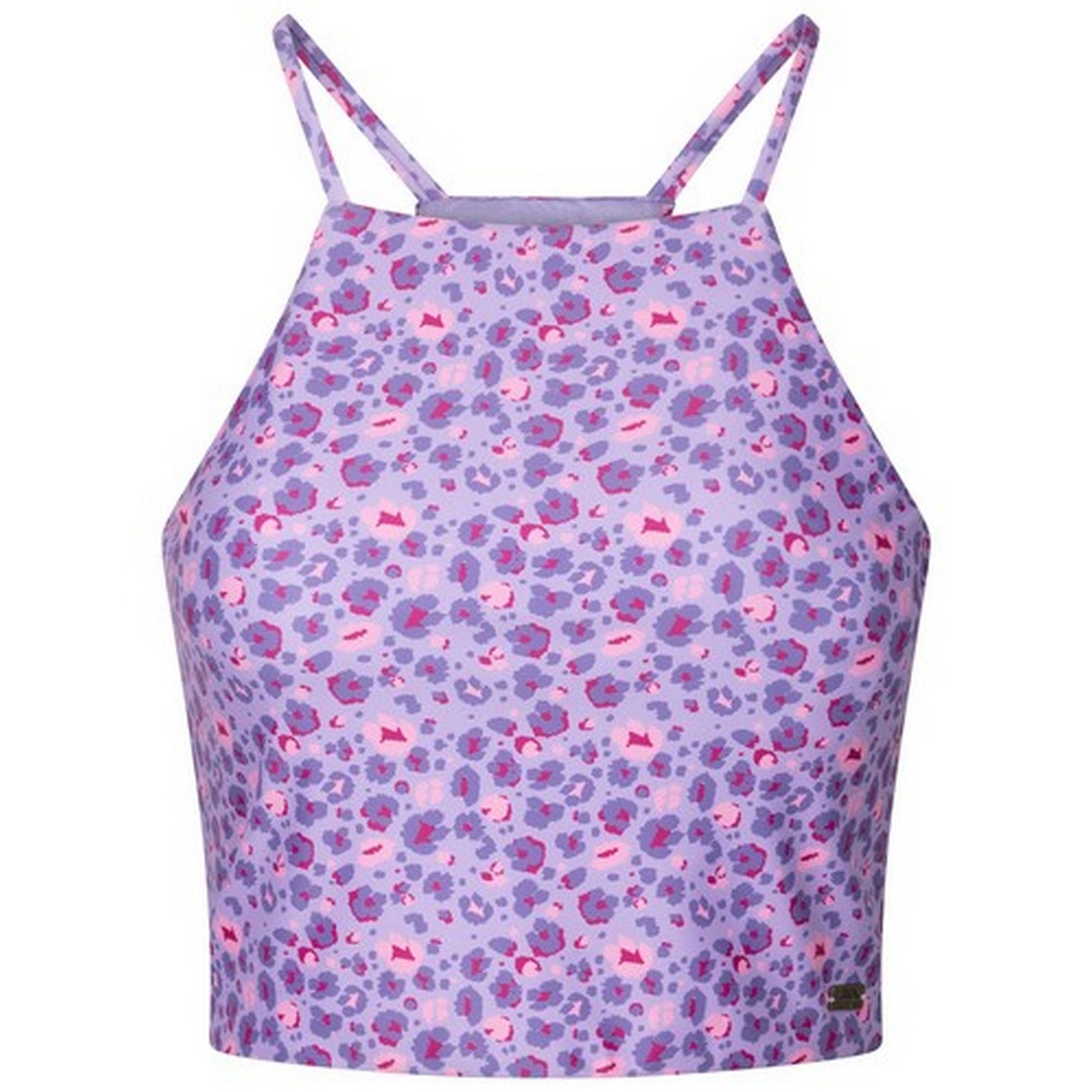 Gelsomino - Front - Trespass Womens-Ladies Harlow Leopard Print Swim Top