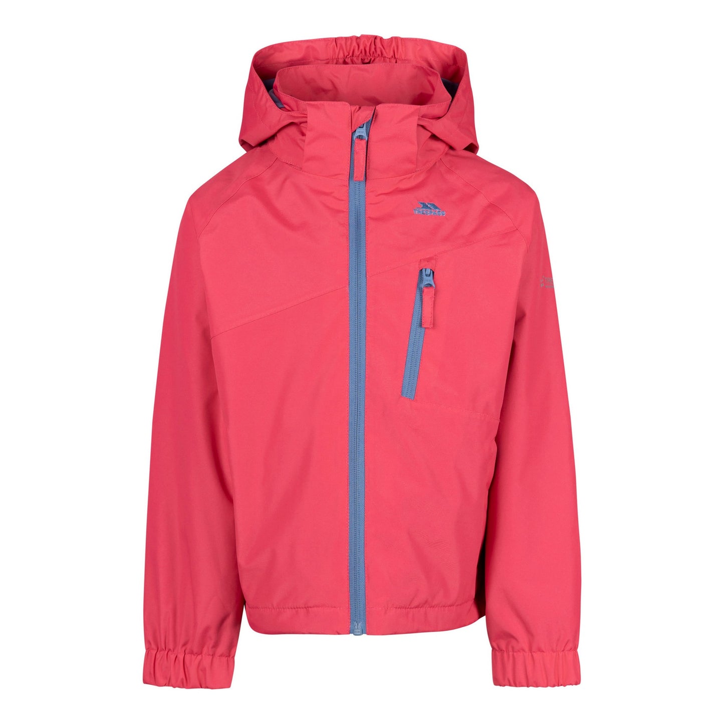 Strawberry - Front - Trespass Girls Flexie TP50 Waterproof Jacket