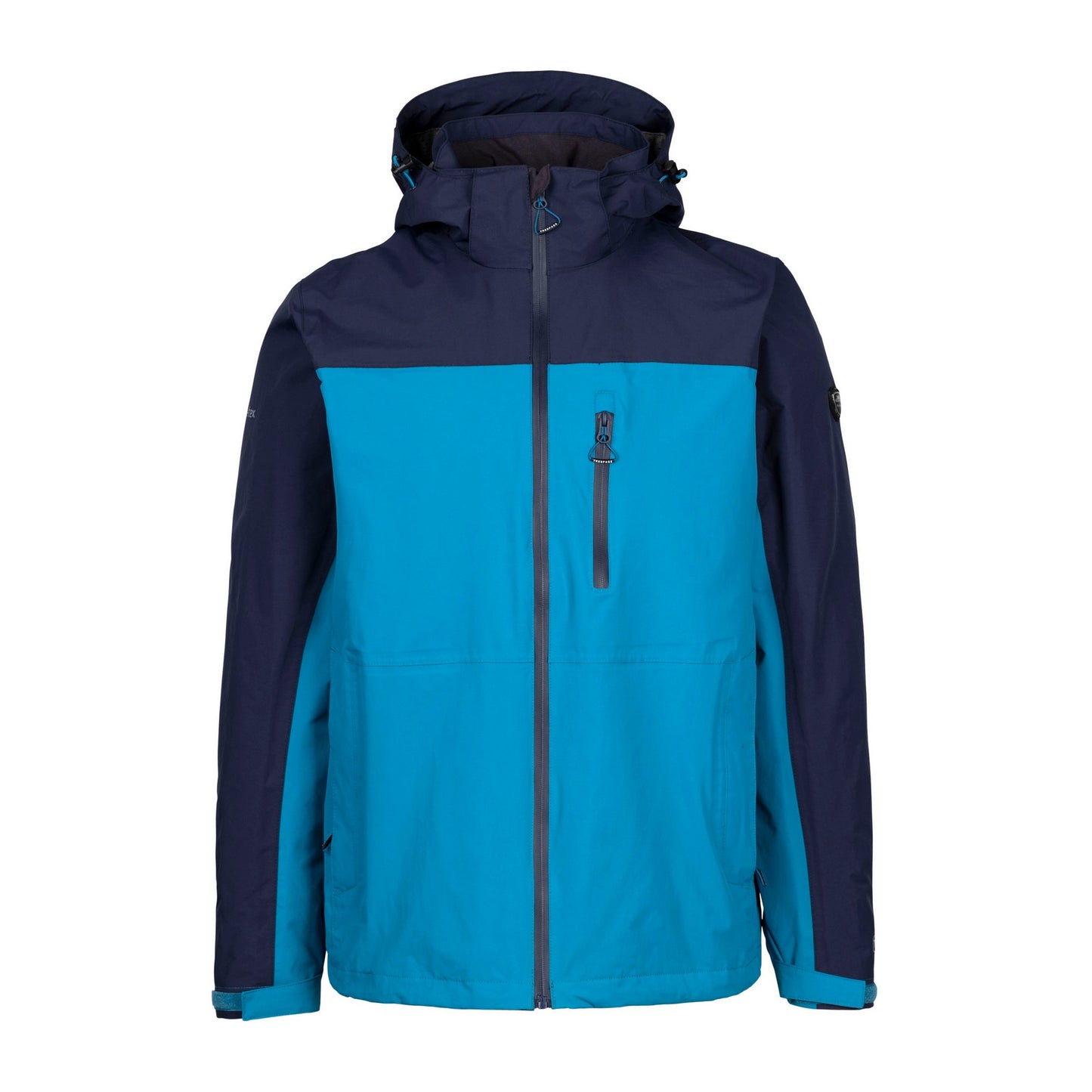 Bondi Blue - Front - Trespass Mens Curbridge TP75 Waterproof Jacket