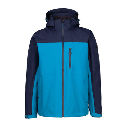 Bondi Blue - Front - Trespass Mens Curbridge TP75 Waterproof Jacket