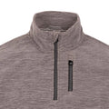 Grey - Side - Trespass Mens Farnworth AT100 Fleece Top