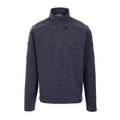 Navy - Front - Trespass Mens Farnworth AT100 Fleece Top