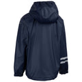 Navy - Back - Trespass Childrens-Kids Daire TP50 Waterproof Jacket