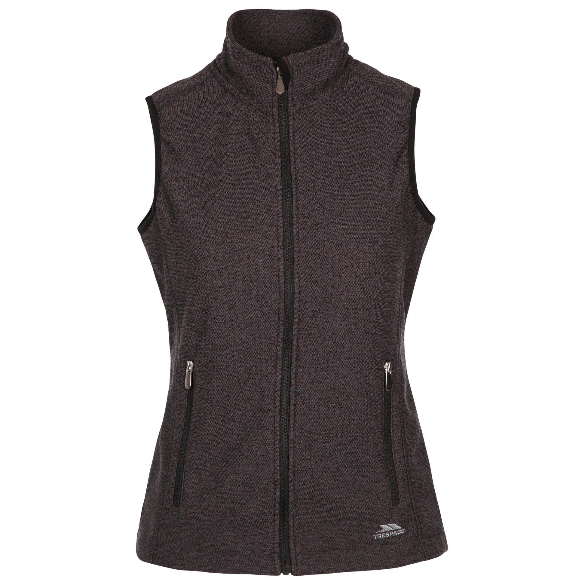 Black - Front - Trespass Womens-Ladies Aisha Gilet