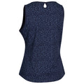 Navy - Back - Trespass Womens-Ladies Kelly Spotted Vest Top
