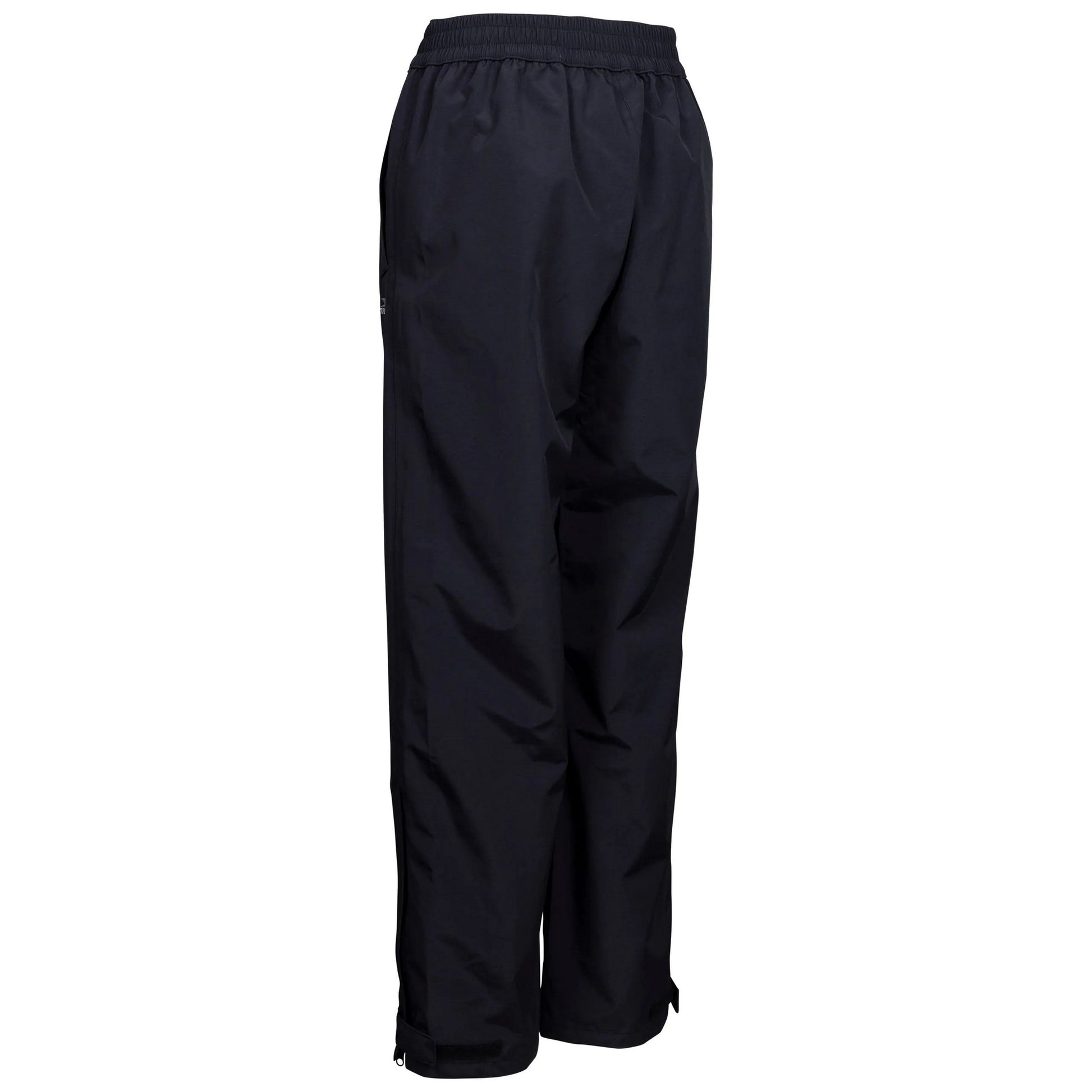 Black - Back - Trespass Womens-Ladies Tilbury TP75 Waterproof Trousers