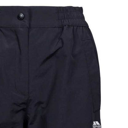 Black - Lifestyle - Trespass Womens-Ladies Tilbury TP75 Waterproof Trousers