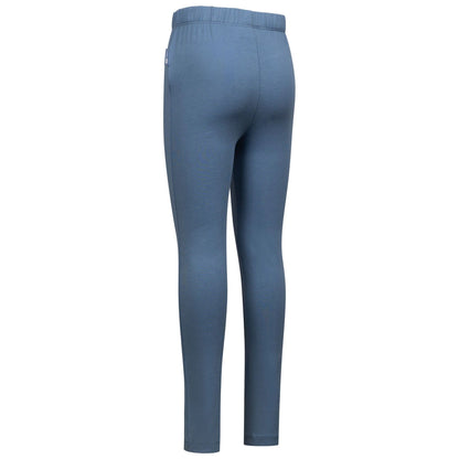 Denim Blue - Back - Trespass Girls March Stretch Leggings