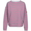 Light Mulberry - Front - Trespass Womens-Ladies Soothing Striped Marl Top