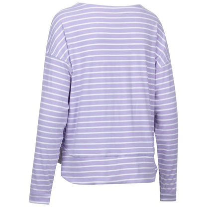 Gelsomino - Back - Trespass Womens-Ladies Soothing Striped Marl Top