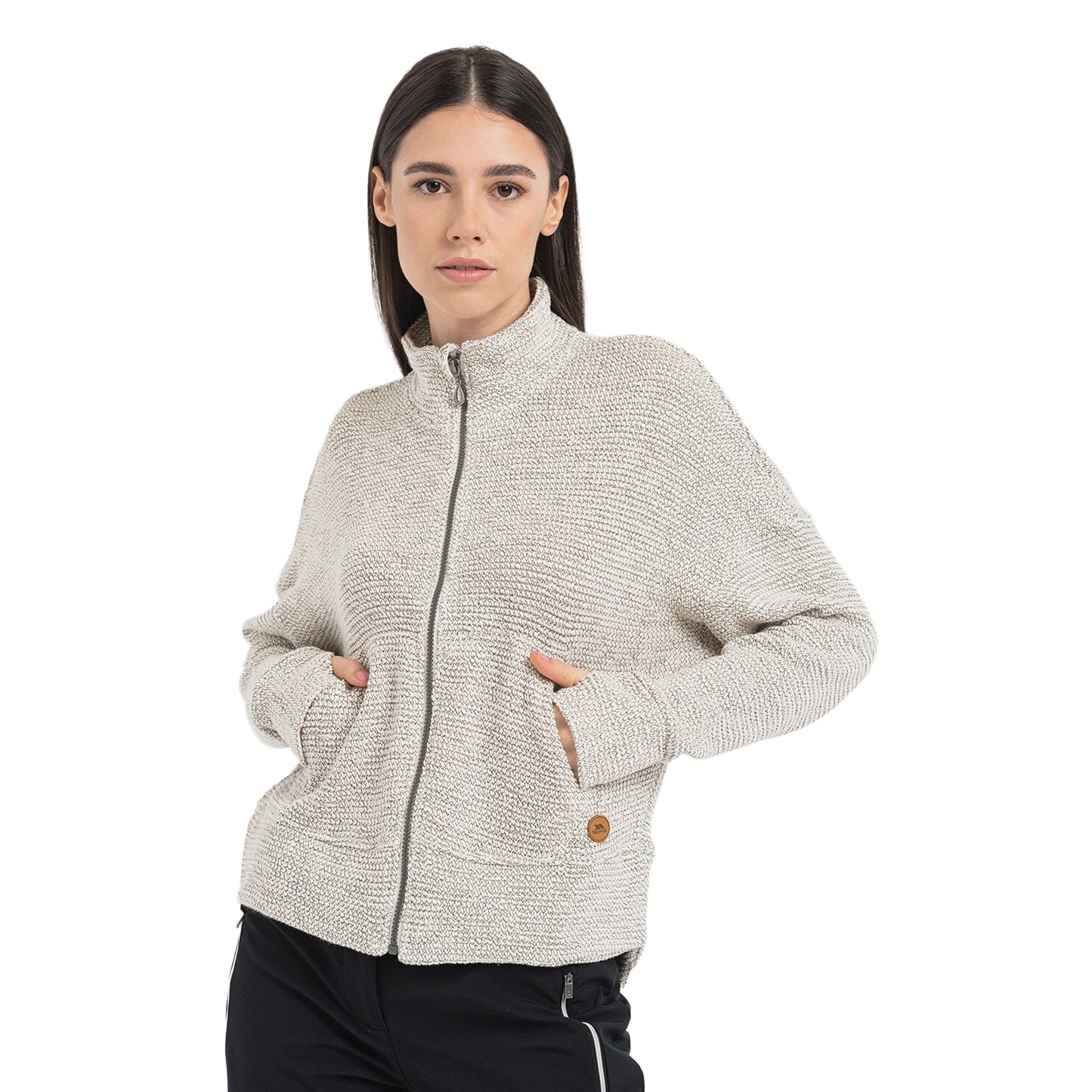 Off White - Side - Trespass Womens-Ladies Prompt Jacket