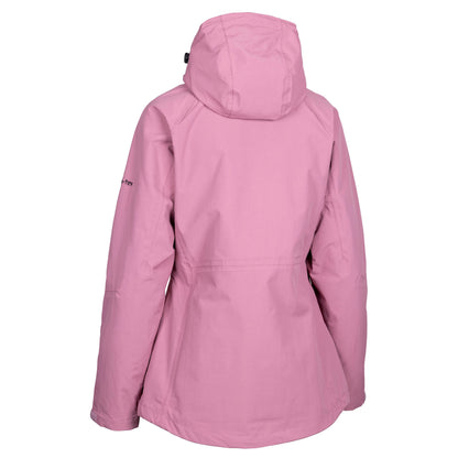 Light Mulberry - Back - Trespass Womens-Ladies Tilbury TP75 Waterproof Jacket