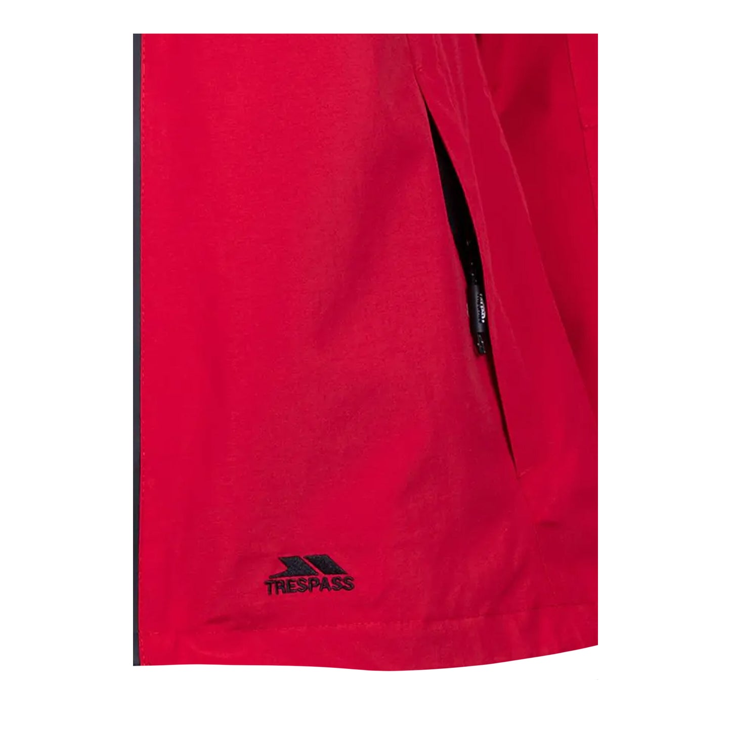 Red - Side - Trespass Womens-Ladies Tilbury TP75 Waterproof Jacket