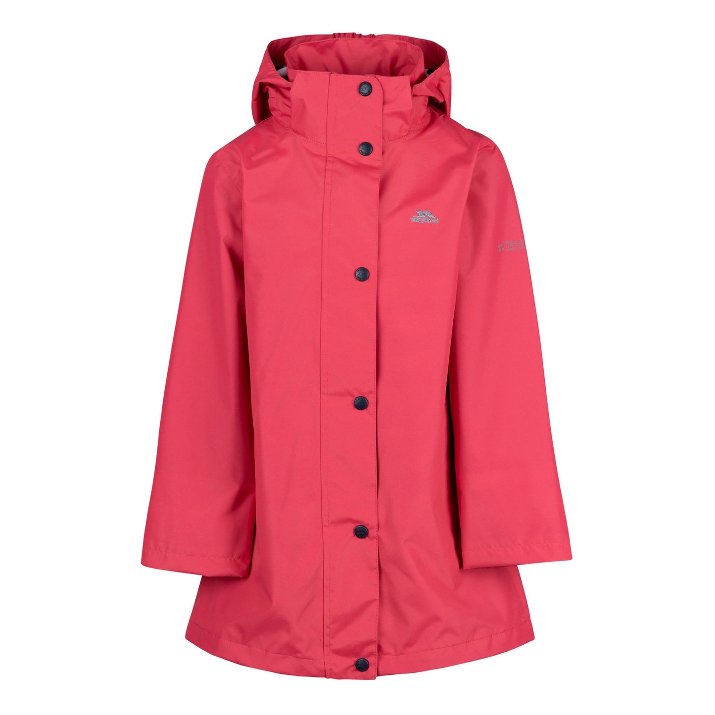 Strawberry - Front - Trespass Girls Sentimental Waterproof Jacket