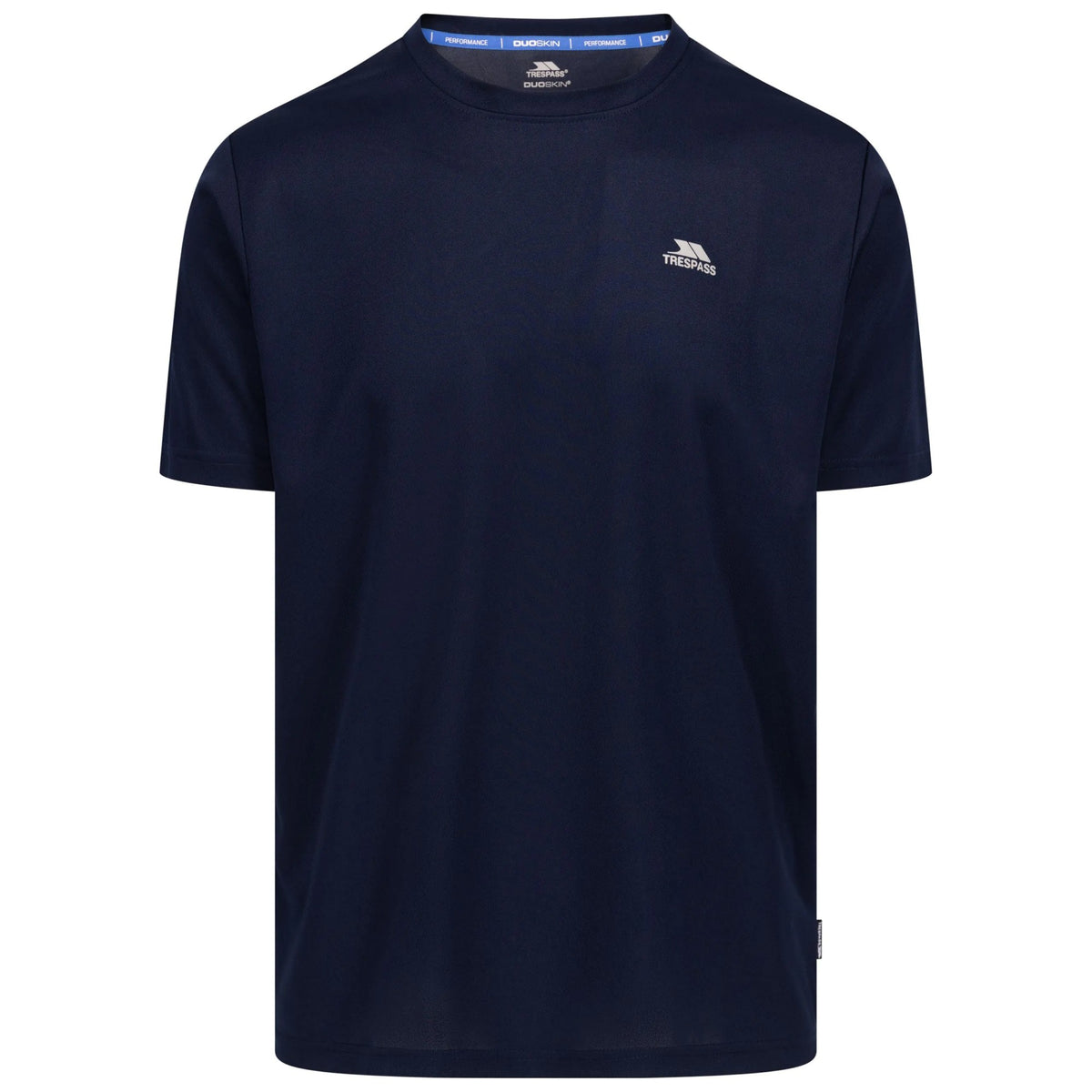 Navy - Front - Trespass Mens Landford Active Top