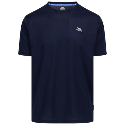 Navy - Front - Trespass Mens Landford Active Top