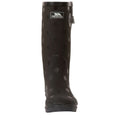 Black - Pack Shot - Trespass Unisex Adult Elena Polka Dot Wellington Boots