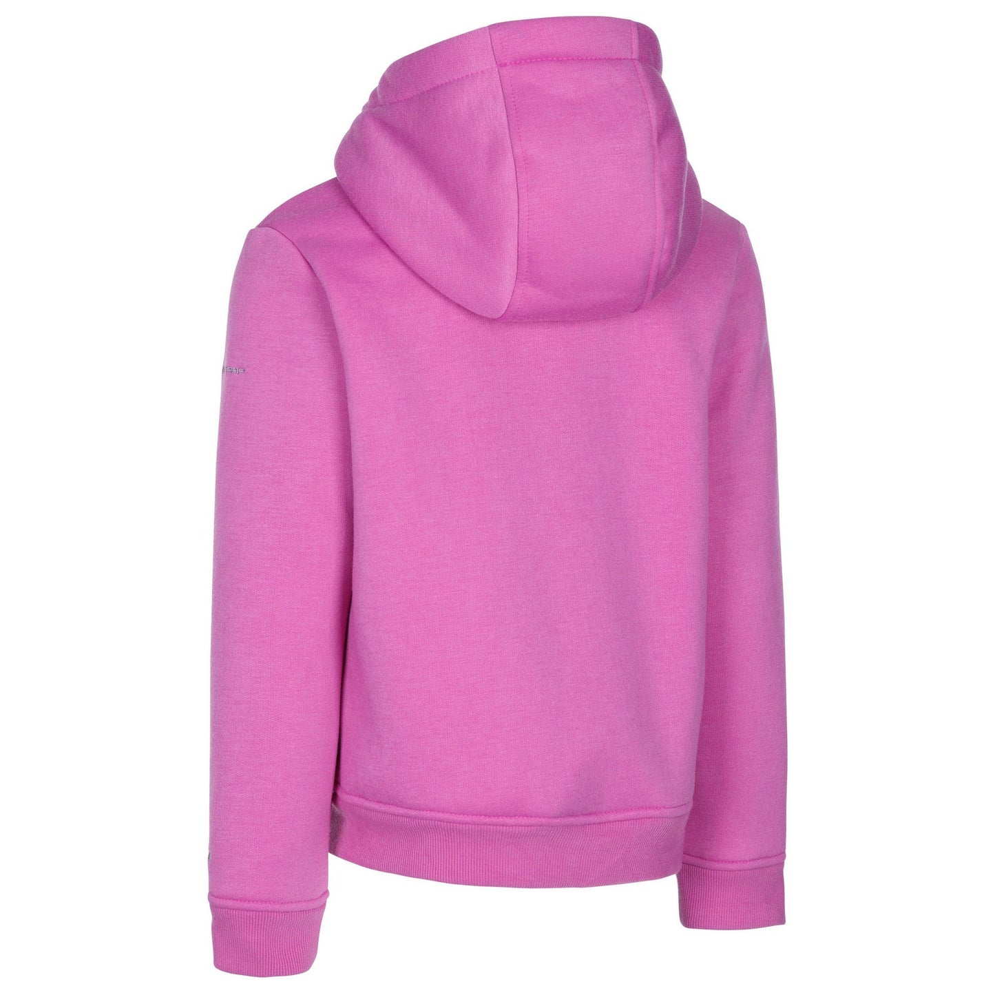 Deep Pink - Back - Trespass Childrens-Kids Sincere Fleece Full Zip Hoodie