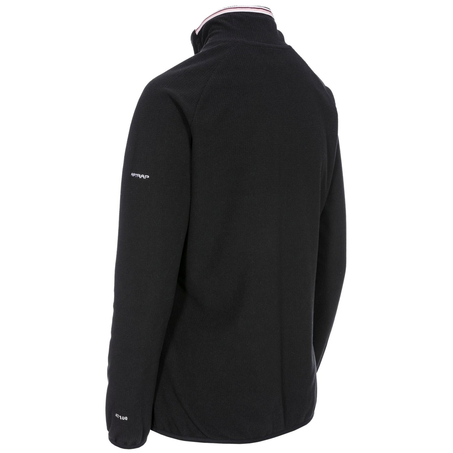 Black - Back - Trespass Womens-Ladies Ritzy AT100 Fleece Top
