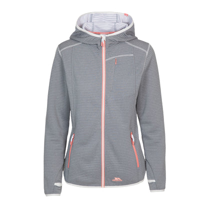 Pale Grey - Front - Trespass Womens-Ladies Waterloo Jacket