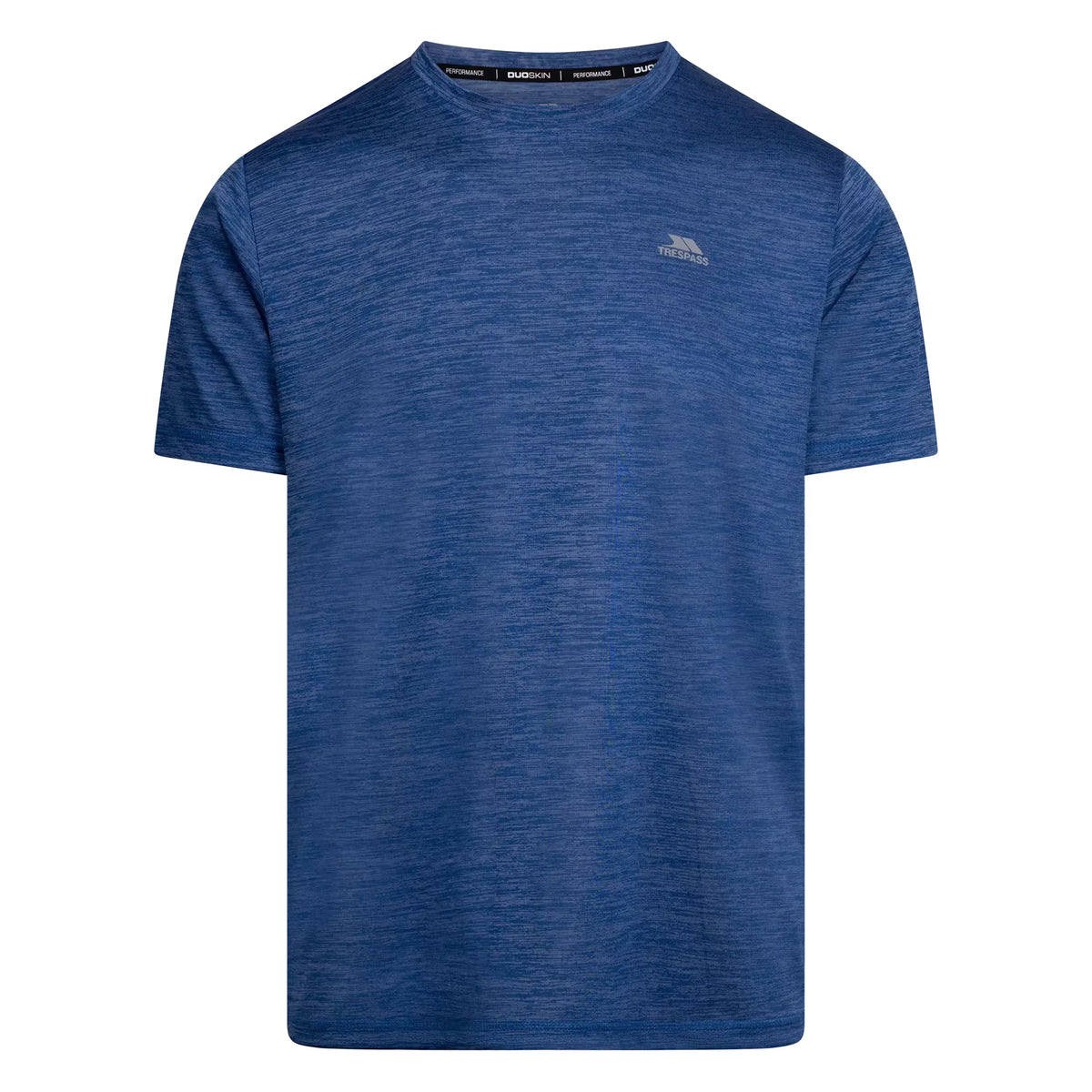 Dark Indigo Marl - Front - Trespass Mens Kearsley Active Top