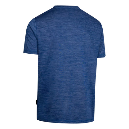 Dark Indigo Marl - Back - Trespass Mens Kearsley Active Top