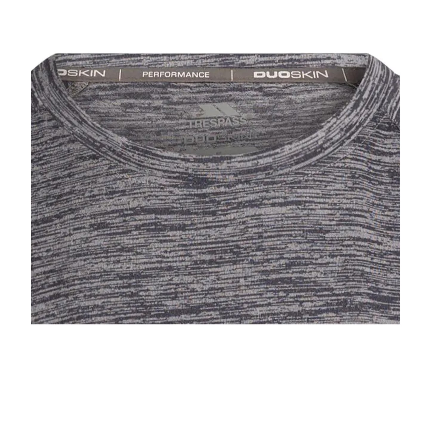 Navy Marl - Side - Trespass Womens-Ladies Selinne Duo Skin Active Top