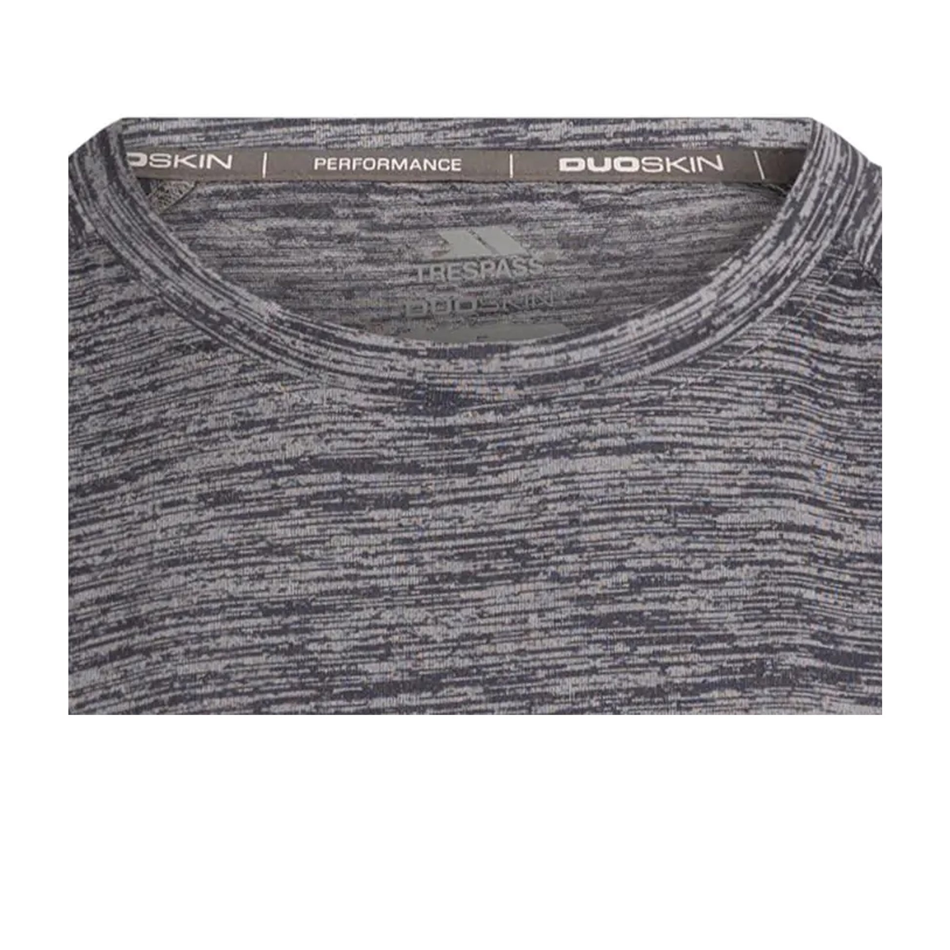 Navy Marl - Side - Trespass Womens-Ladies Selinne Duo Skin Active Top