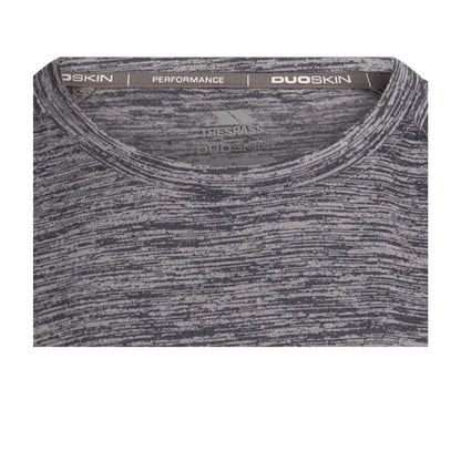 Navy Marl - Side - Trespass Womens-Ladies Selinne Duo Skin Active Top